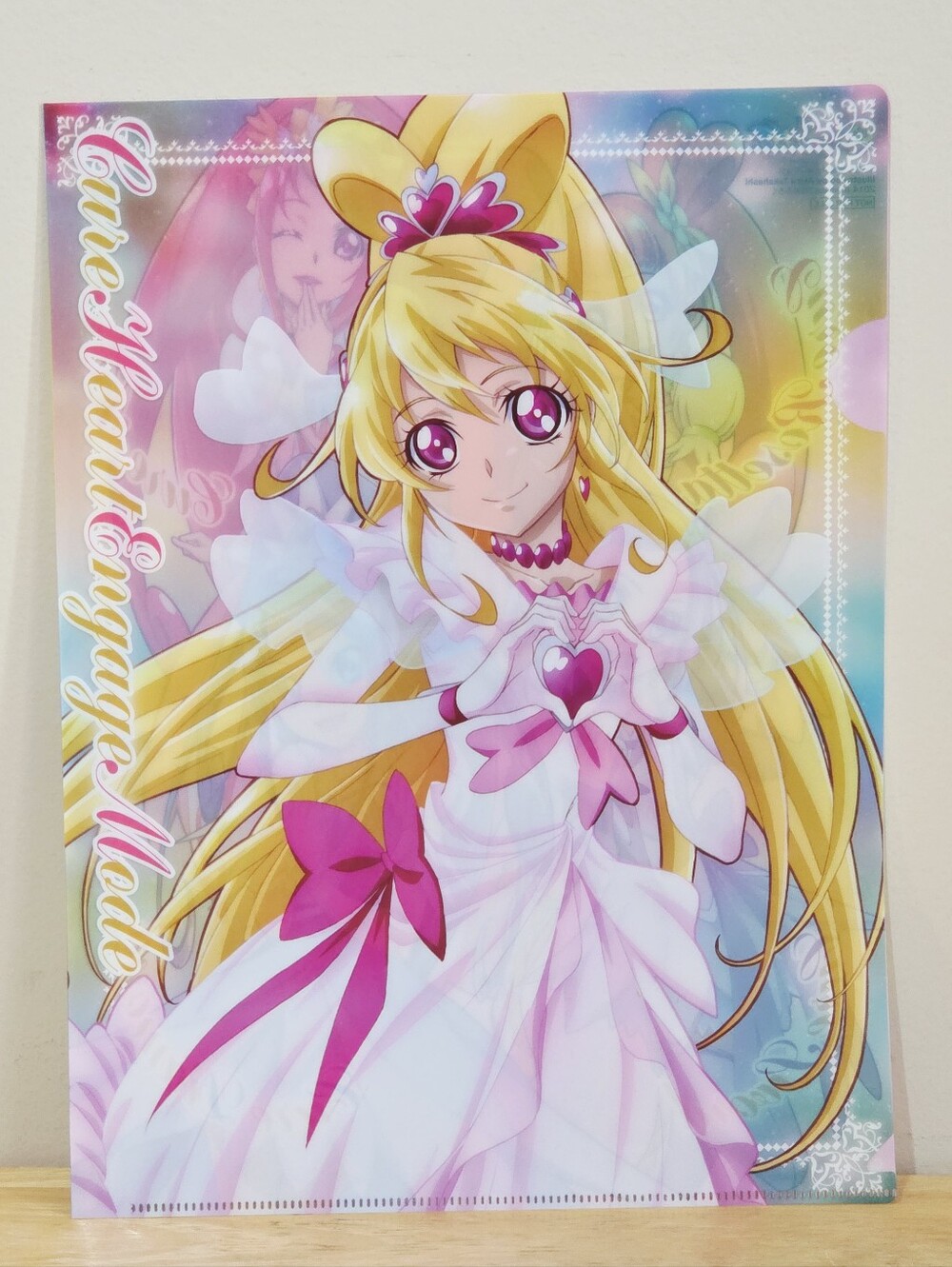 *4 for $20* Doki Doki Pretty Cure Precure Clear File Folder - Magical Girl
